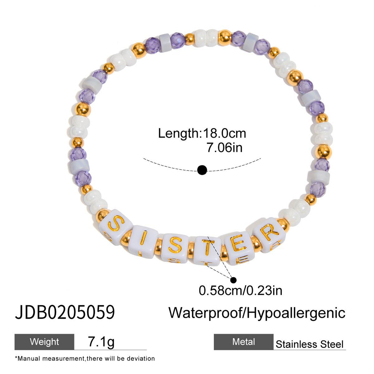 European & American Titanium Steel Bracelet – Light Luxury Sun Design