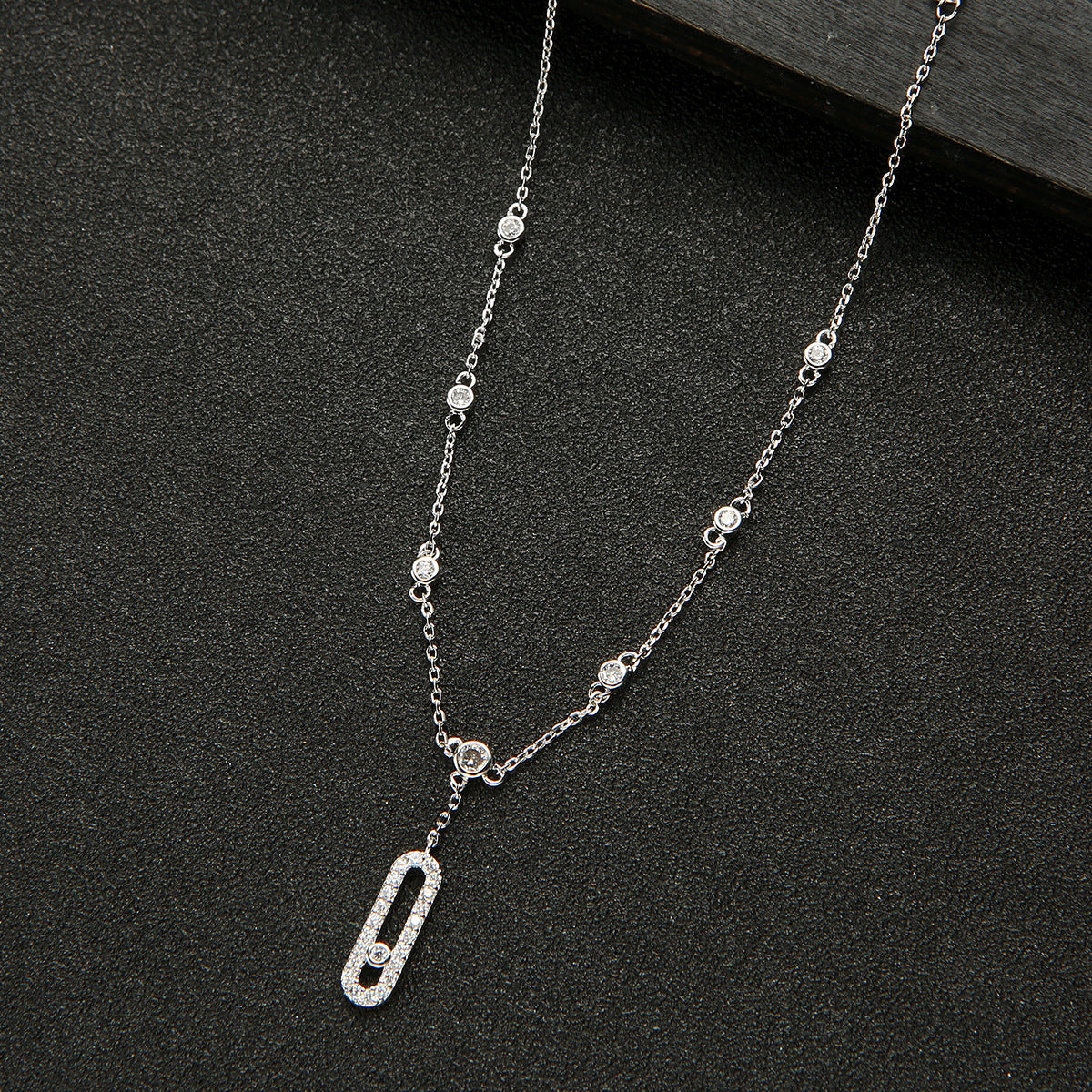 Elegant Micro Zirconia Anklet – Minimalist Foot Jewellery for Women