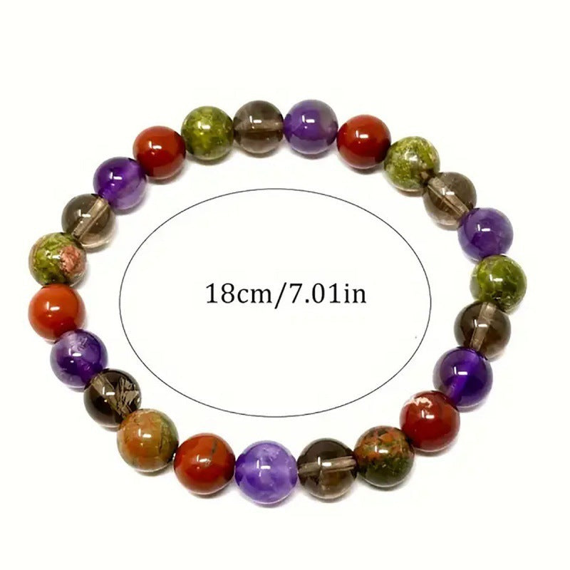 Unisex Zodiac Bracelets – Twelve Constellations Natural Stone Beads