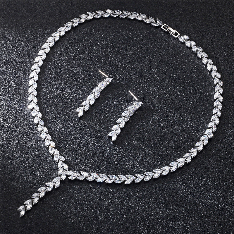 Elegant Bridal Earrings Jewellery Set – Wedding Accessories for Women