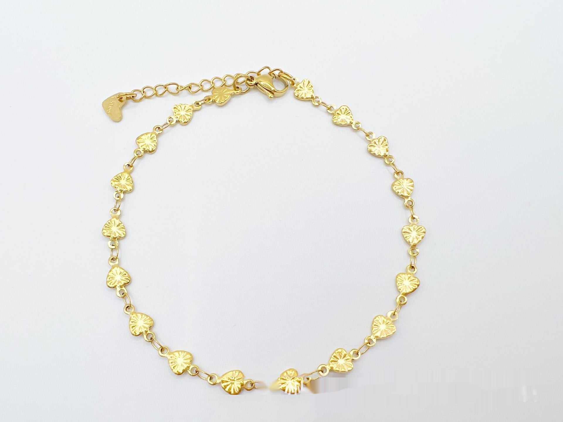 European & American Style Stainless Steel Anklet – Simple & Elegant