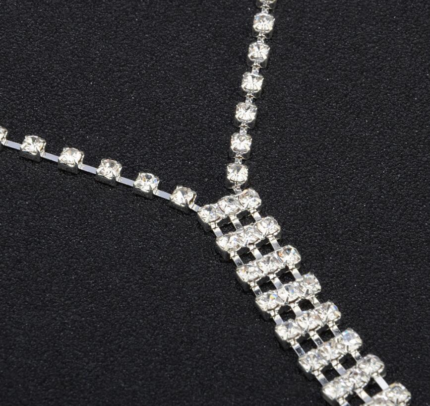 Boho Crystal Anklet – Sexy Summer Rhinestone Foot Chain