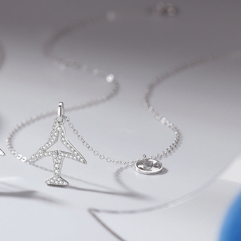 S925 Sterling Silver Couple Necklace – Romantic Matching Jewelry for Partners