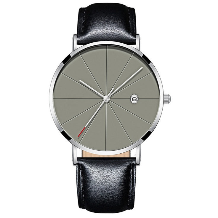 Men’s Waterproof Quartz Calendar Watch – Simple & Stylish
