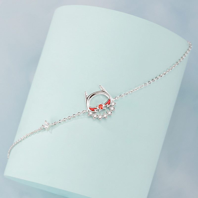 Elegant 925 Sterling Silver White Bracelet – Women’s Classic Jewelry