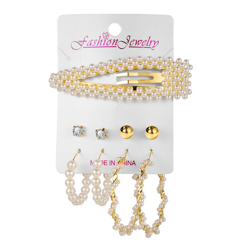 Creative Retro Simple Alloy Earring Set – Women’s Fashion Jewellery