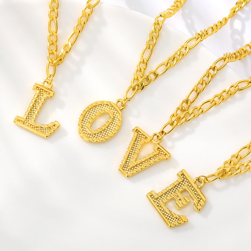 26 Letter Alphabet Anklet – Customizable Initial Foot Chain