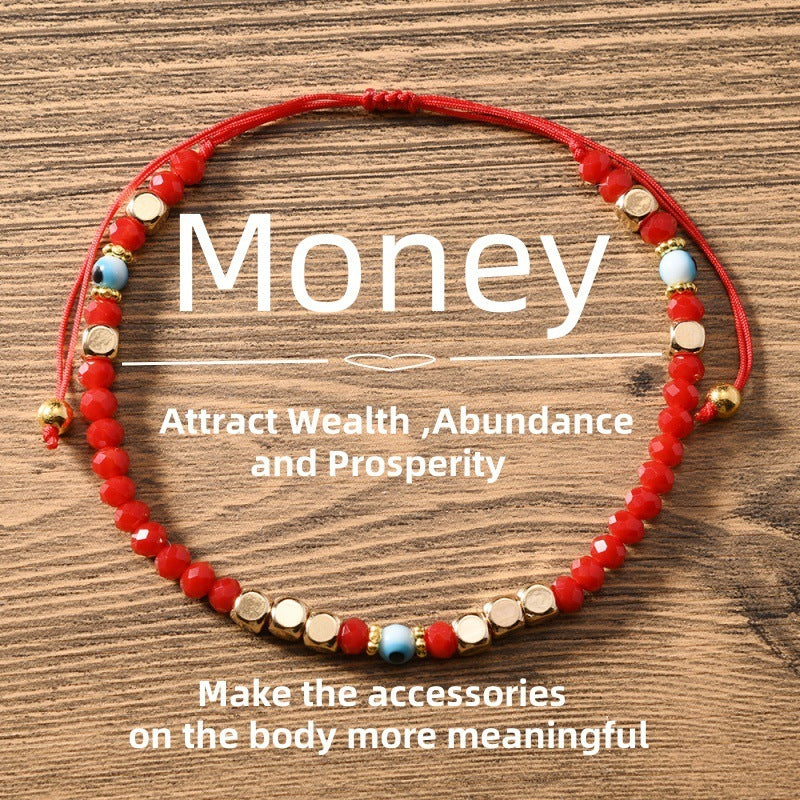 His and Hers Beaded Hand-woven Bracelets