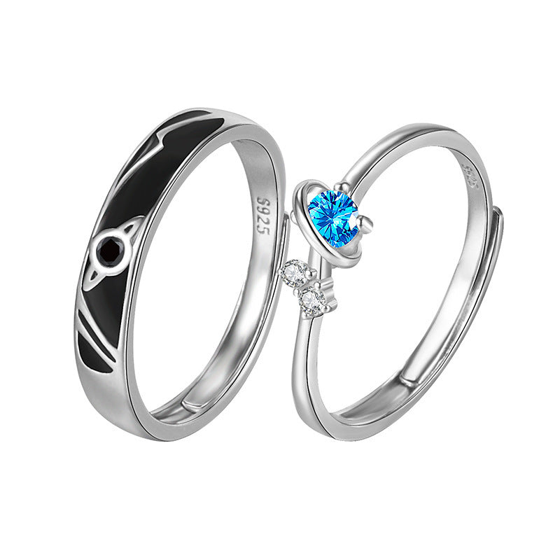 Dream Planet Couple Rings – Matching Fashion Rings for Men & Women