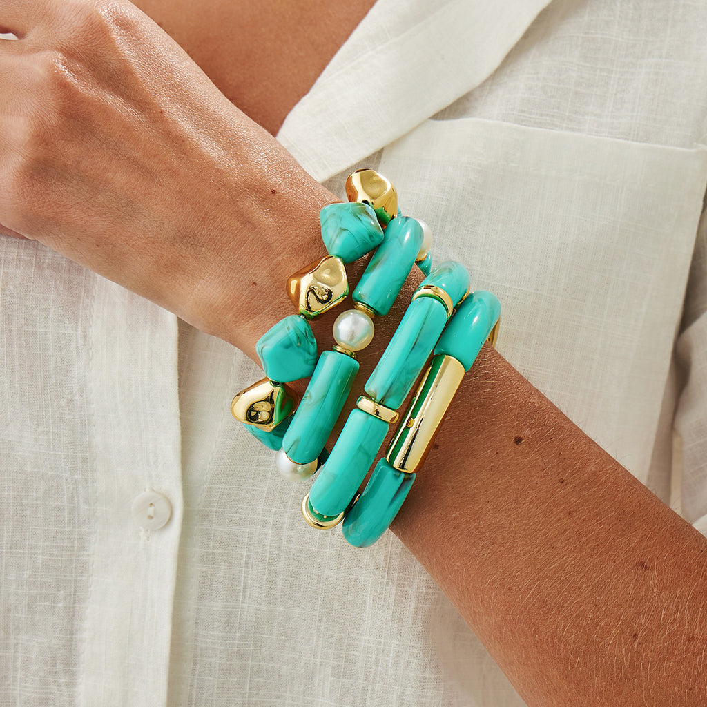 Simple All-Match Resin Wristband