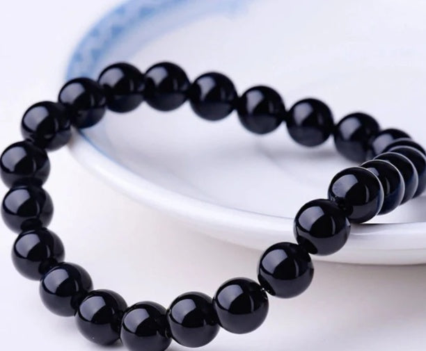 Black Agate Geometric Bracelet – Women’s Fashion Jewellery