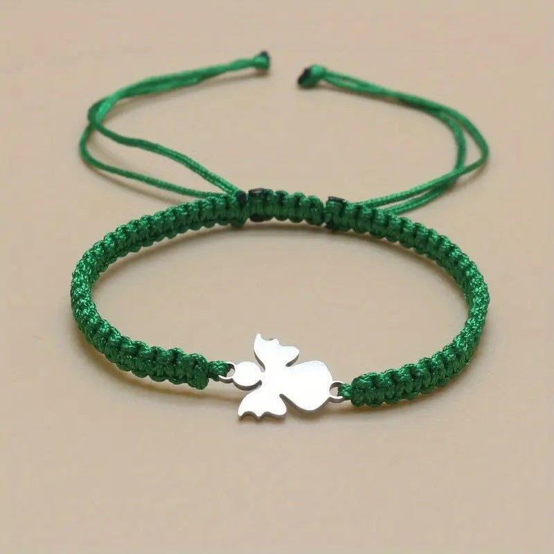 Unisex Woven Stainless Steel Bracelet – Couple Style