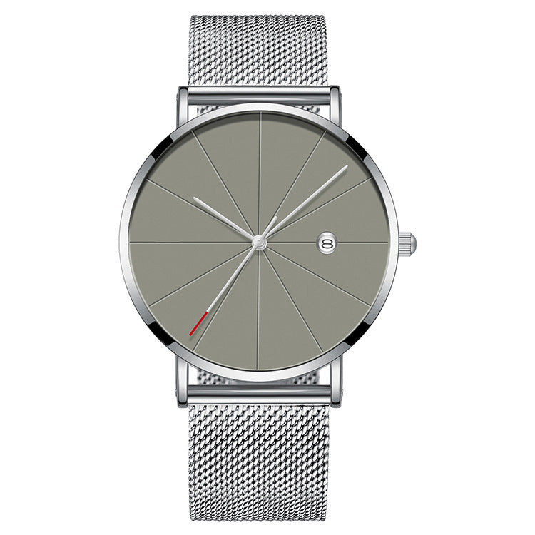 Men’s Waterproof Quartz Calendar Watch – Simple & Stylish