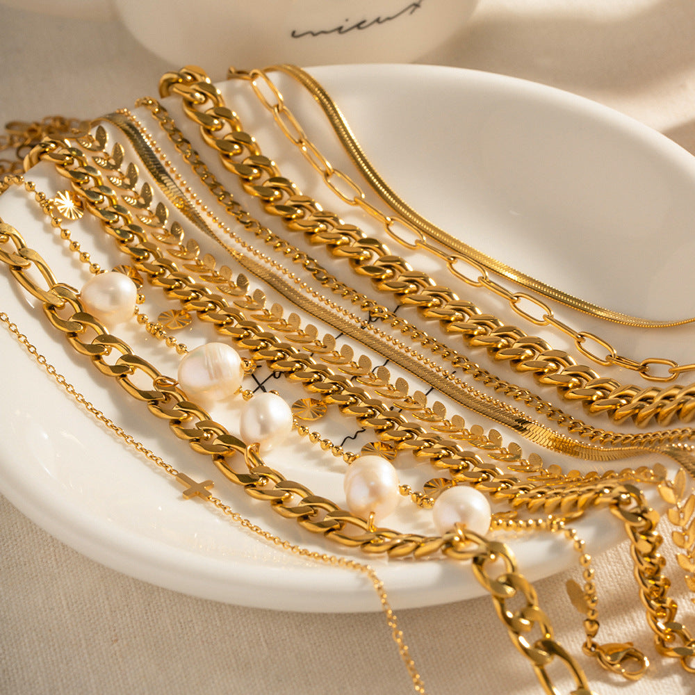 Women’s Stainless Steel Anklet – Stylish Foot Bracelet Accessory