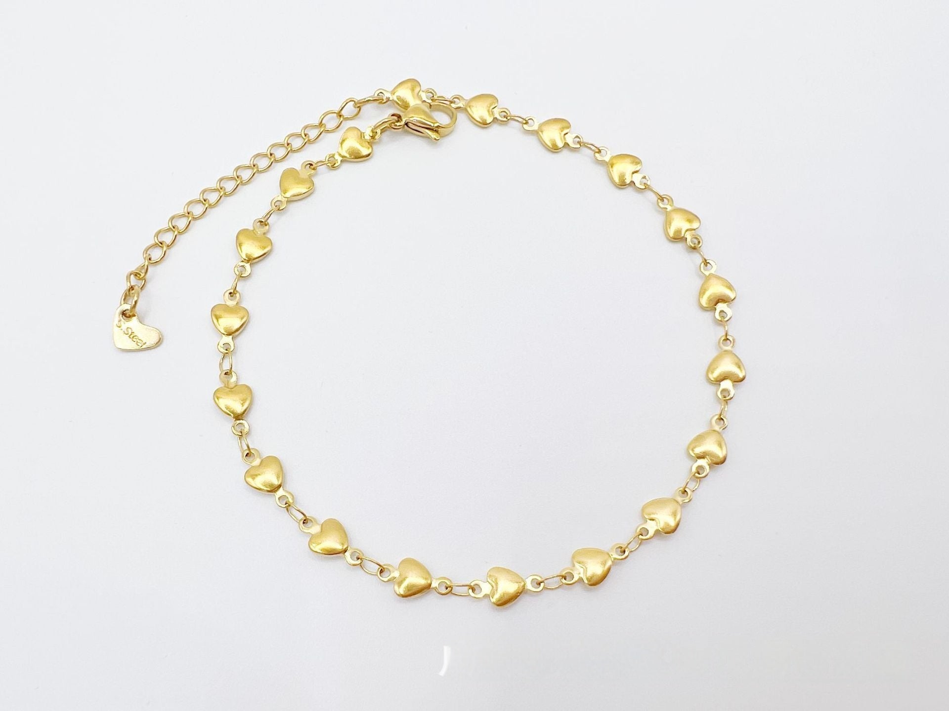 European & American Style Stainless Steel Anklet – Simple & Elegant