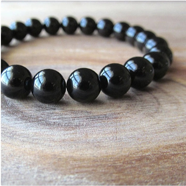 Black Agate Geometric Bracelet – Women’s Fashion Jewellery