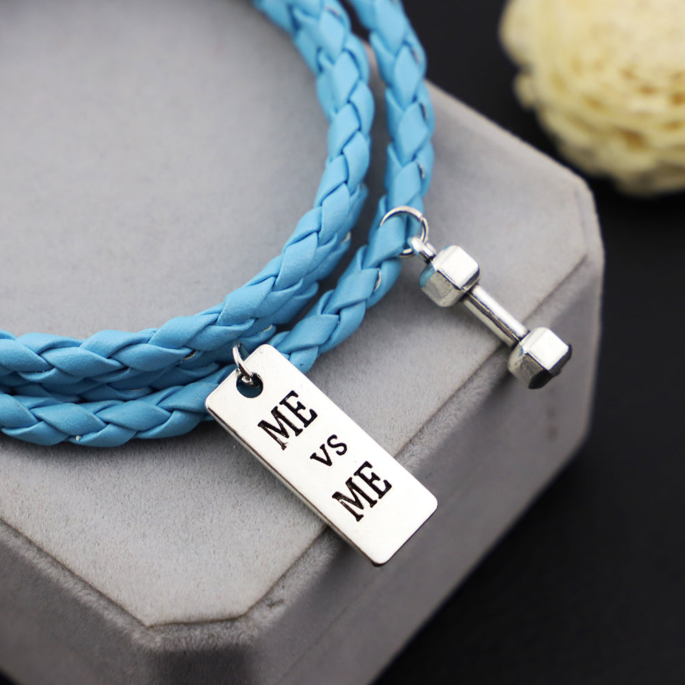 Triple-Layer Woven Bracelet – Stylish Handcrafted Cord Bracelet