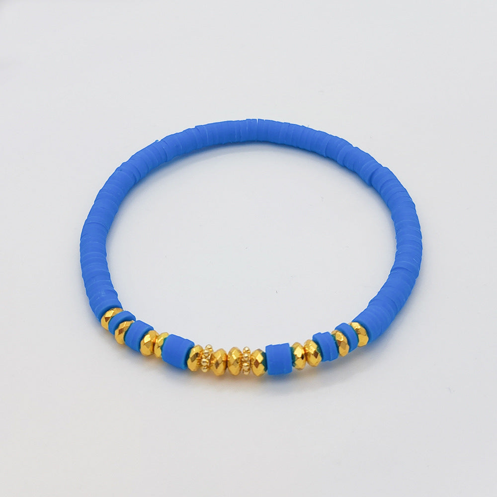 Holiday Beach Style Colorful Beaded Bracelet – Vibrant Summer Fashion for Women