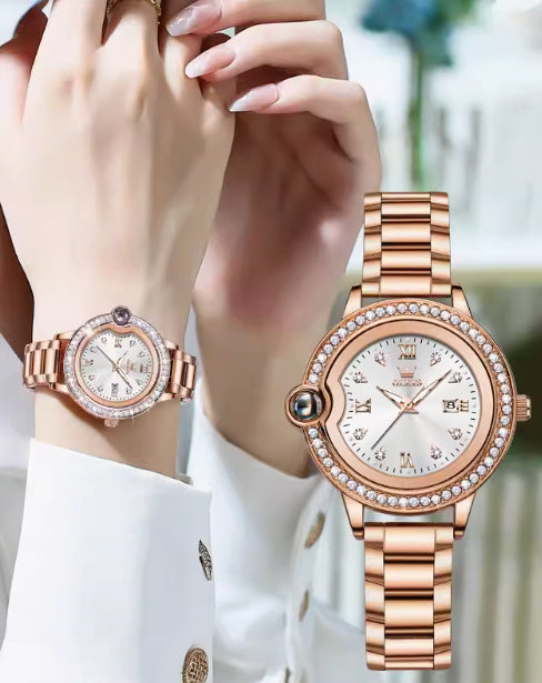 Women’s Waterproof Fashion Watch – Explosion-Style Dial