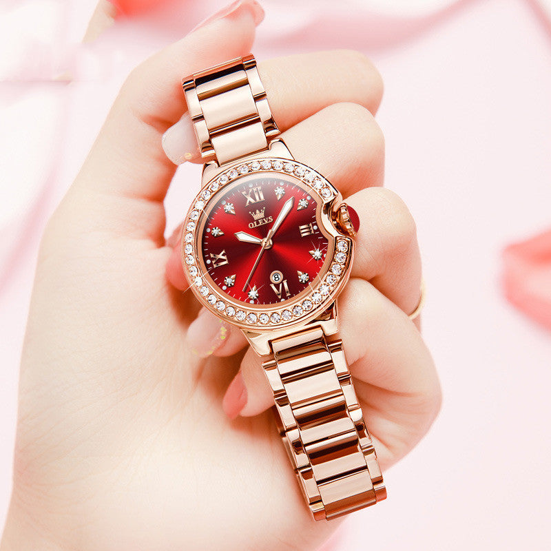 Women’s Waterproof Fashion Watch – Explosion-Style Dial