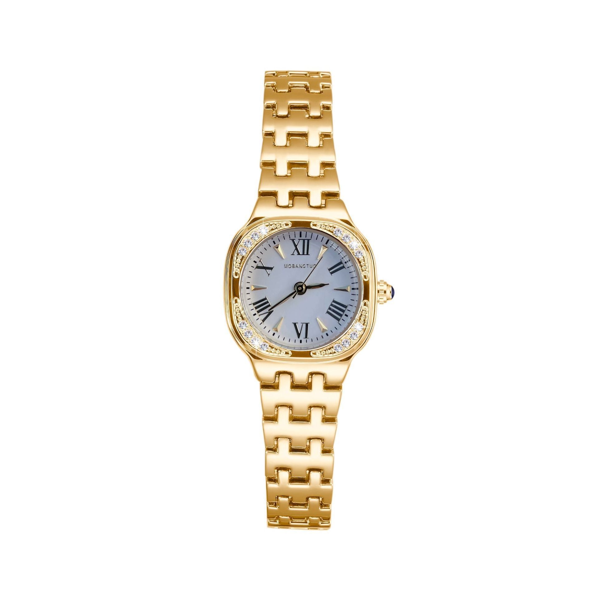 Fashion New Women’s Square 3D Dial Wrist Watch – Elegant Ladies Timepiece