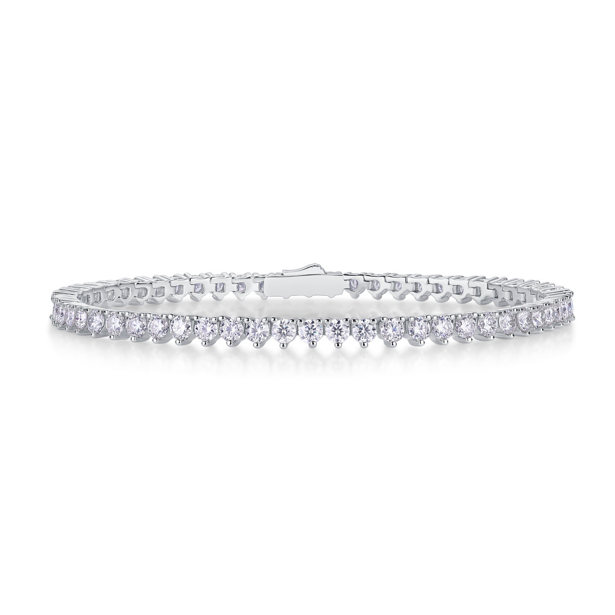Luxury Moissanite Diamond Bracelet – S925 Sterling Silver Fashion Jewellery