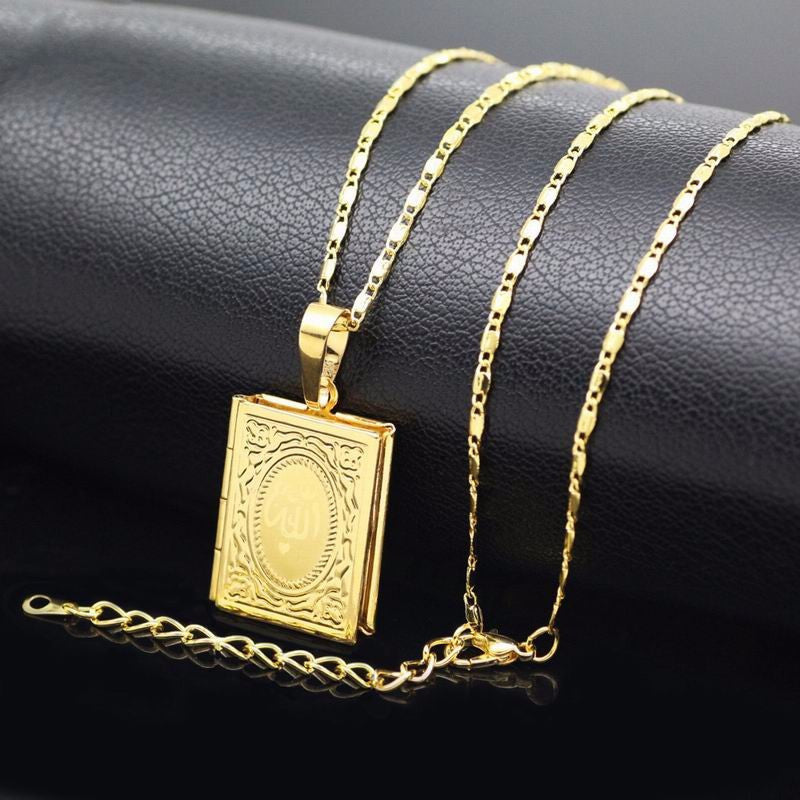 Islamic Totem Pendant Necklace – Spiritual Jewellery for Women