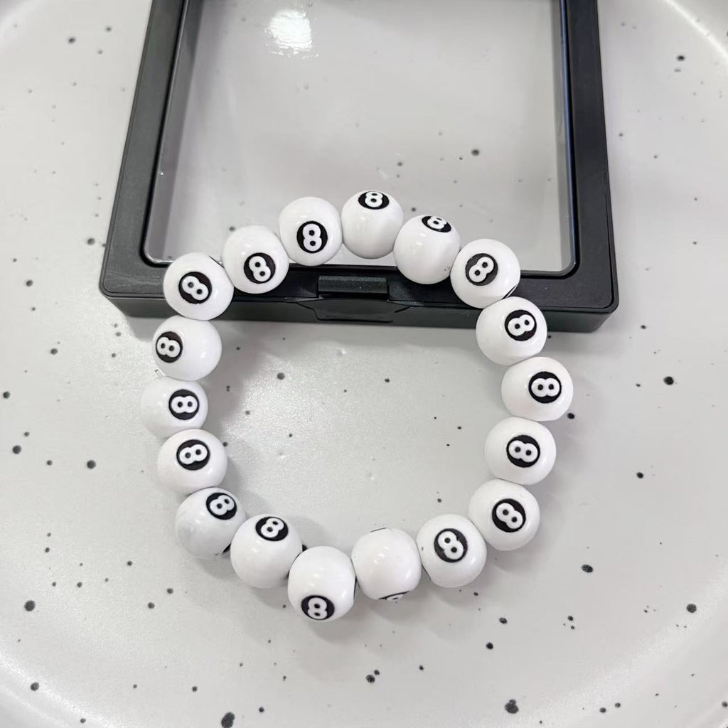 Women’s Pearl Beaded Bracelet – Elastic String Design