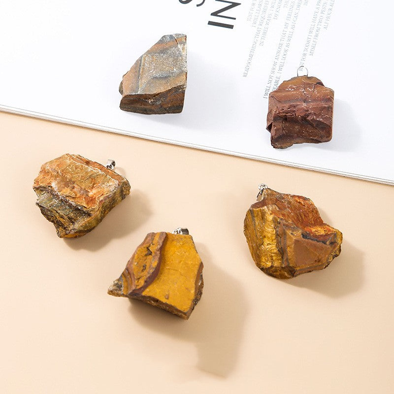 Natural Amethyst Crystal Pendant – Genuine Stone Necklace for Women