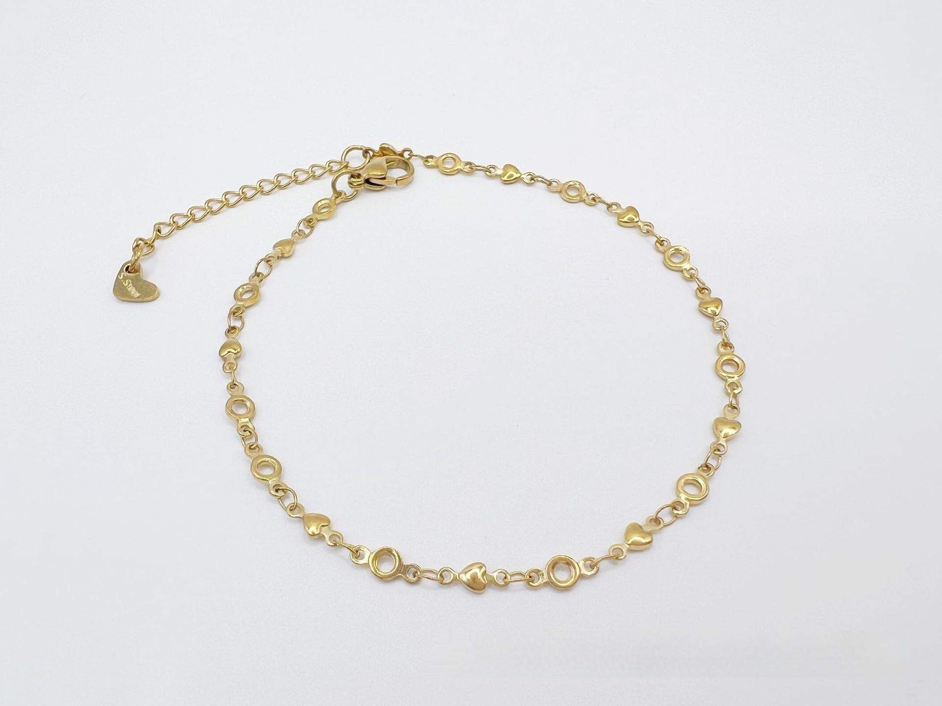 European & American Style Stainless Steel Anklet – Simple & Elegant