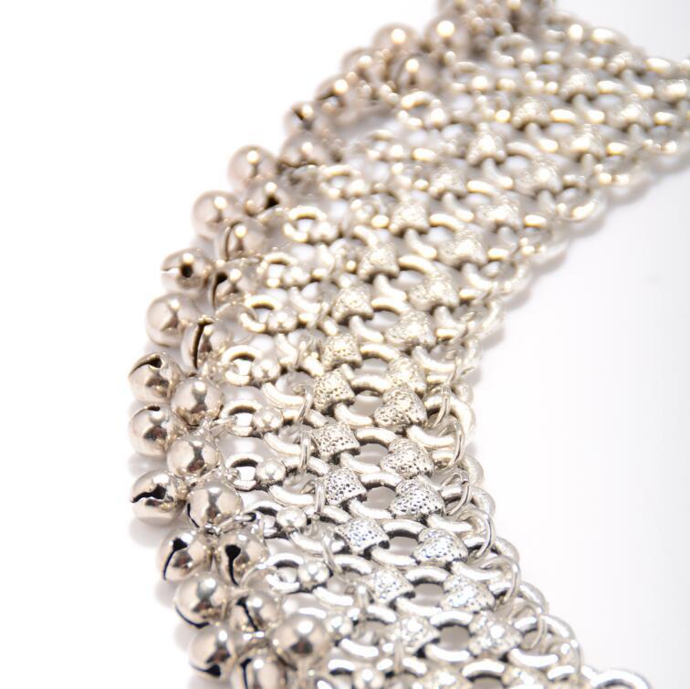 Women’s Boho Silver Anklet – Festival and Beach Foot Accessory