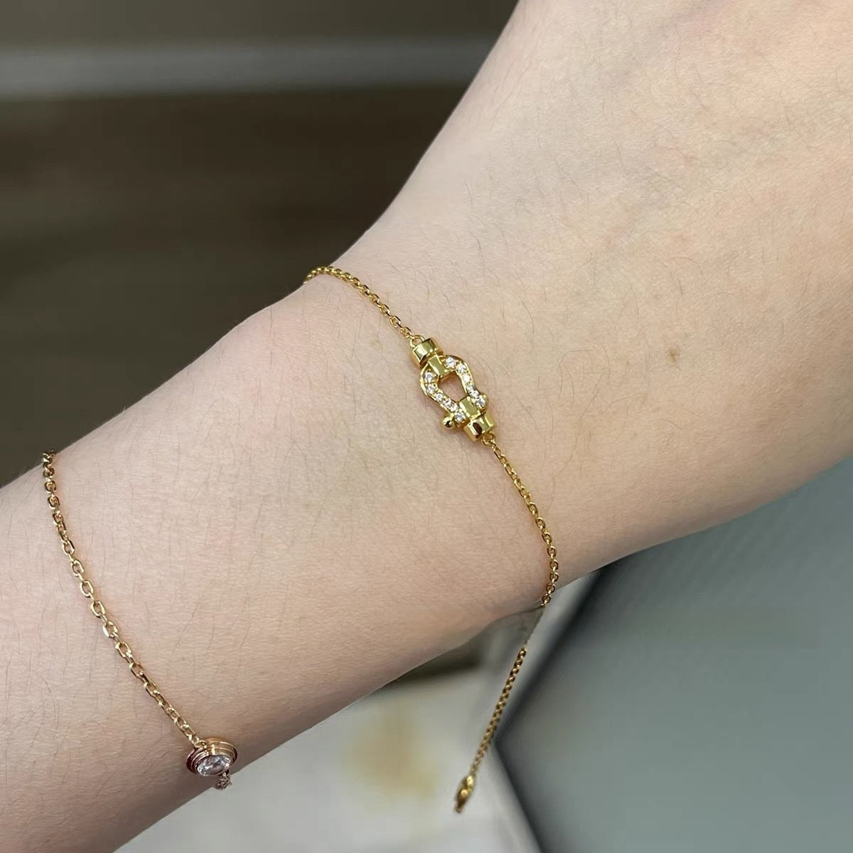 Thick Plated Diamond Bracelet – Full-Hand Luxury Jewellery for Women