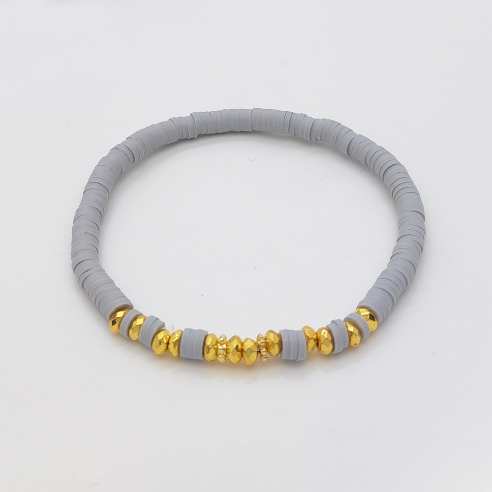 Holiday Beach Style Colorful Beaded Bracelet – Vibrant Summer Fashion for Women