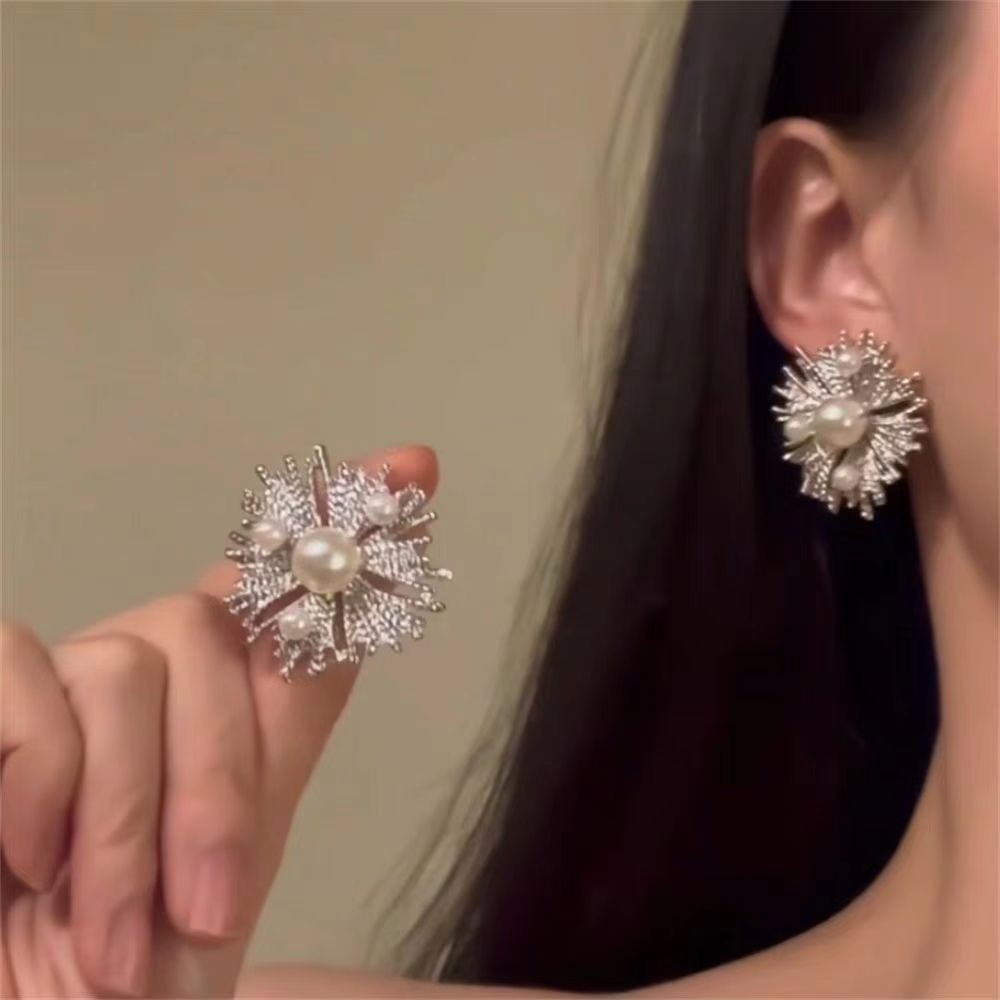 Women’s Industrial Chic Necklace & Earrings Set – Bold Statement Jewellery