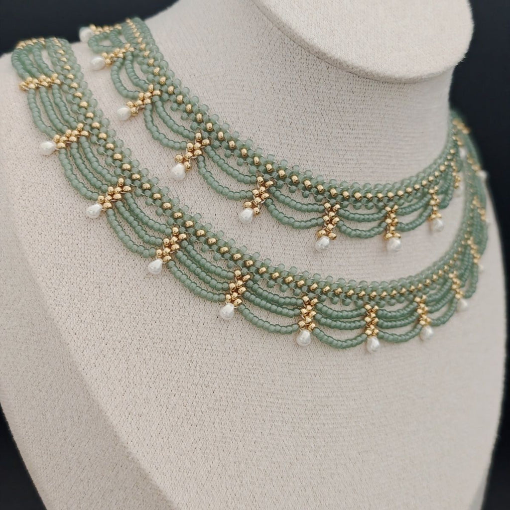 Retro Tassel Water Drop Pearl Pendant Necklace – Vintage-Inspired Women’s Jewellery