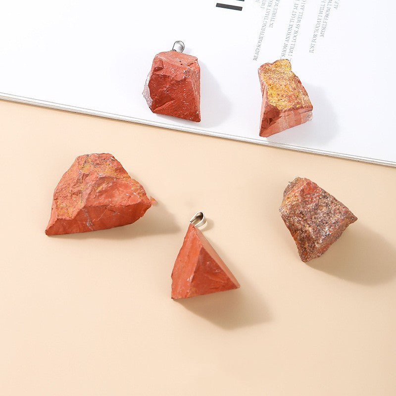 Natural Amethyst Crystal Pendant – Genuine Stone Necklace for Women