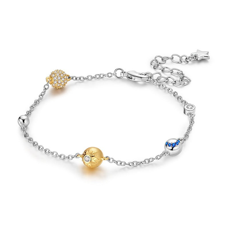 Adjustable Colorful Feather Dreamcatcher Bracelet – Silver Plated