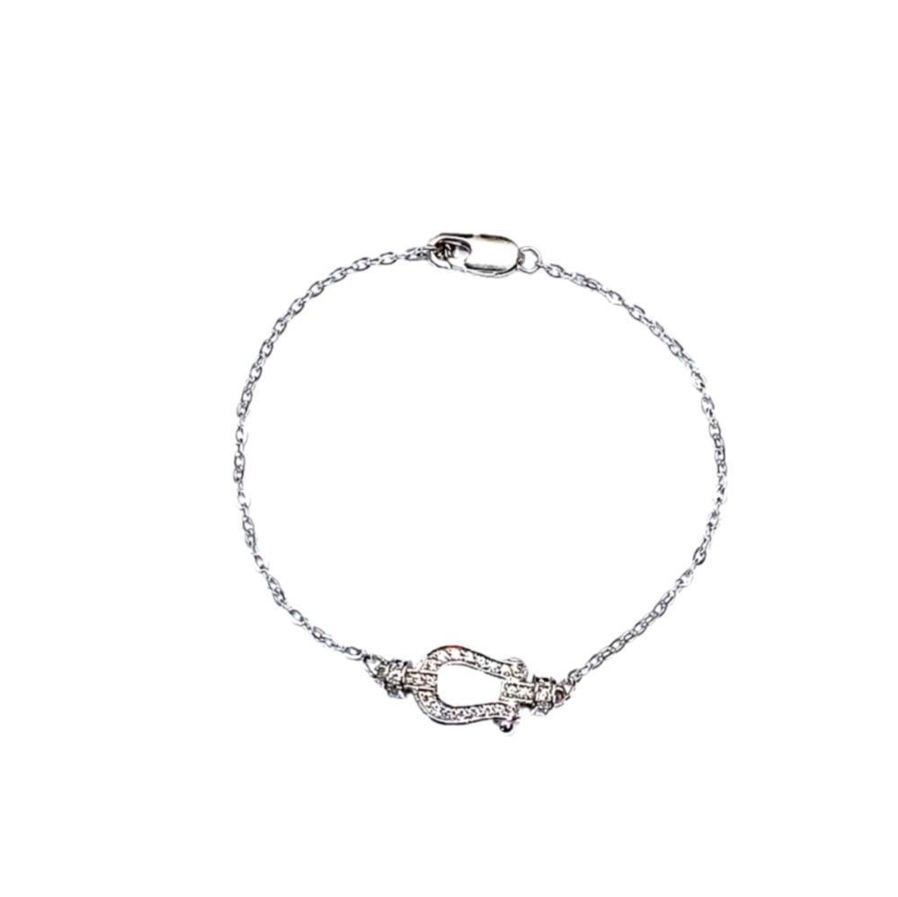 Thick Plated Diamond Bracelet – Full-Hand Luxury Jewellery for Women