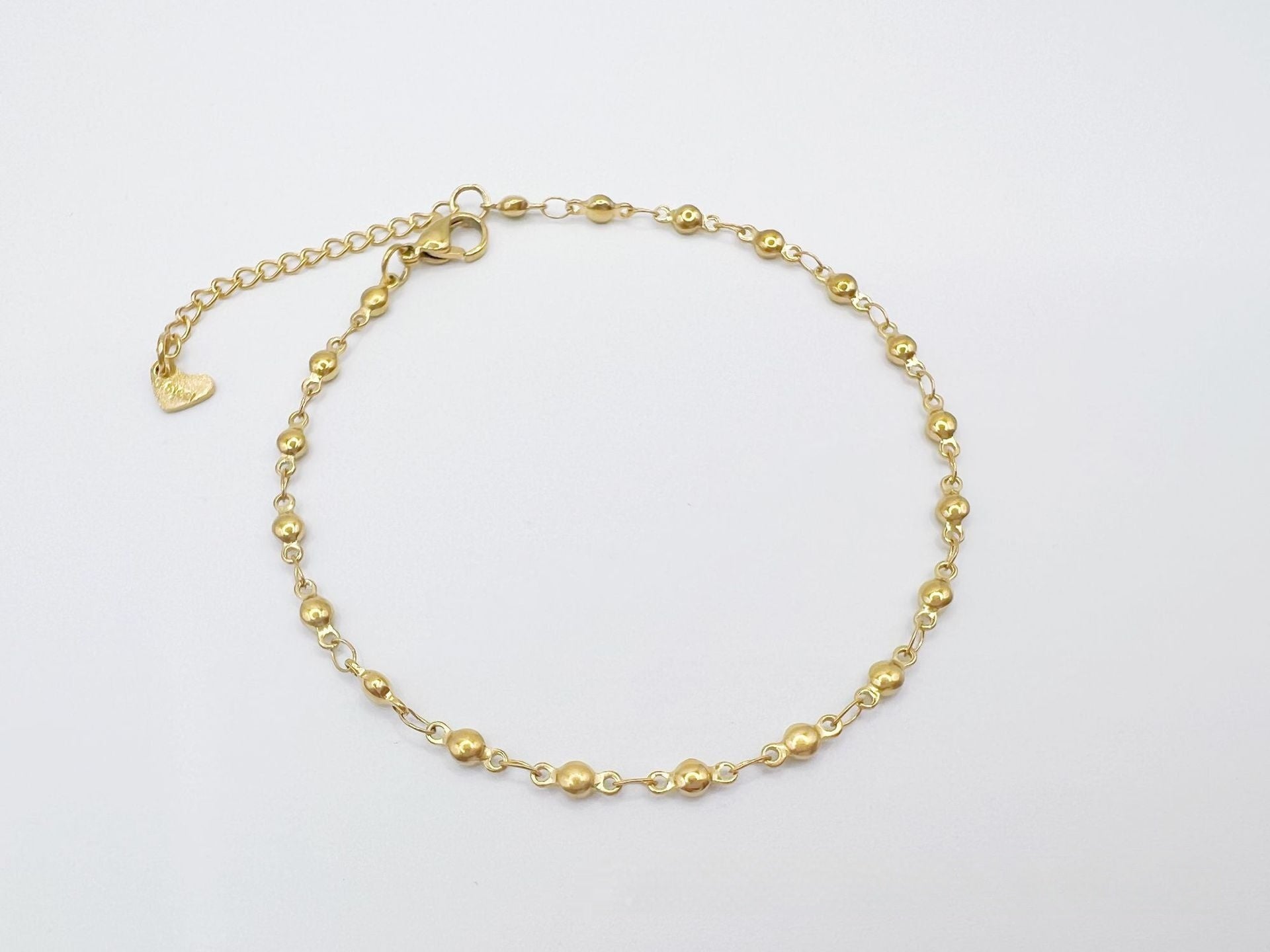 European & American Style Stainless Steel Anklet – Simple & Elegant