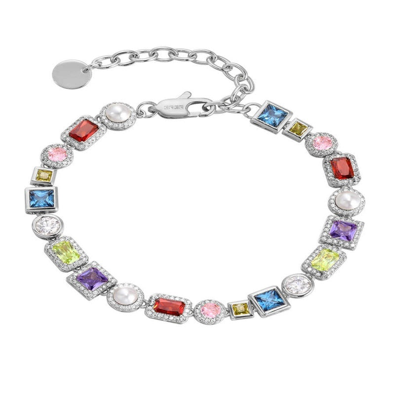 Men and Women’s Zircon Bracelets – Coloured Beaded Fashion Accessory