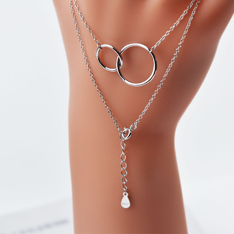 S925 Sterling Silver Pendant Necklace for Women – Elegant Minimalist Jewellery
