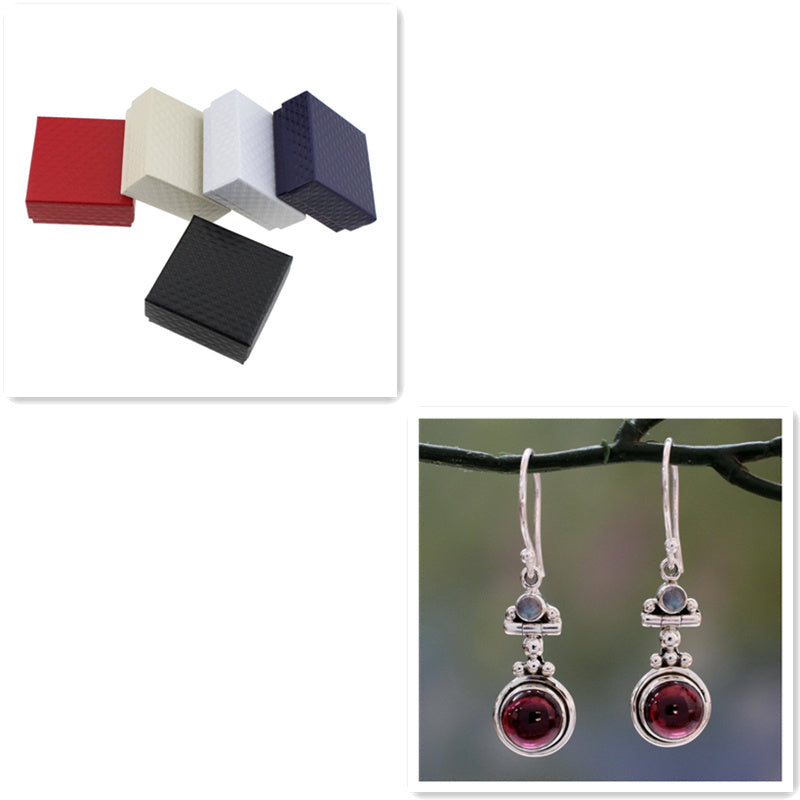 Vintage Crystal Gem Earrings – Elegant Women’s Jewellery