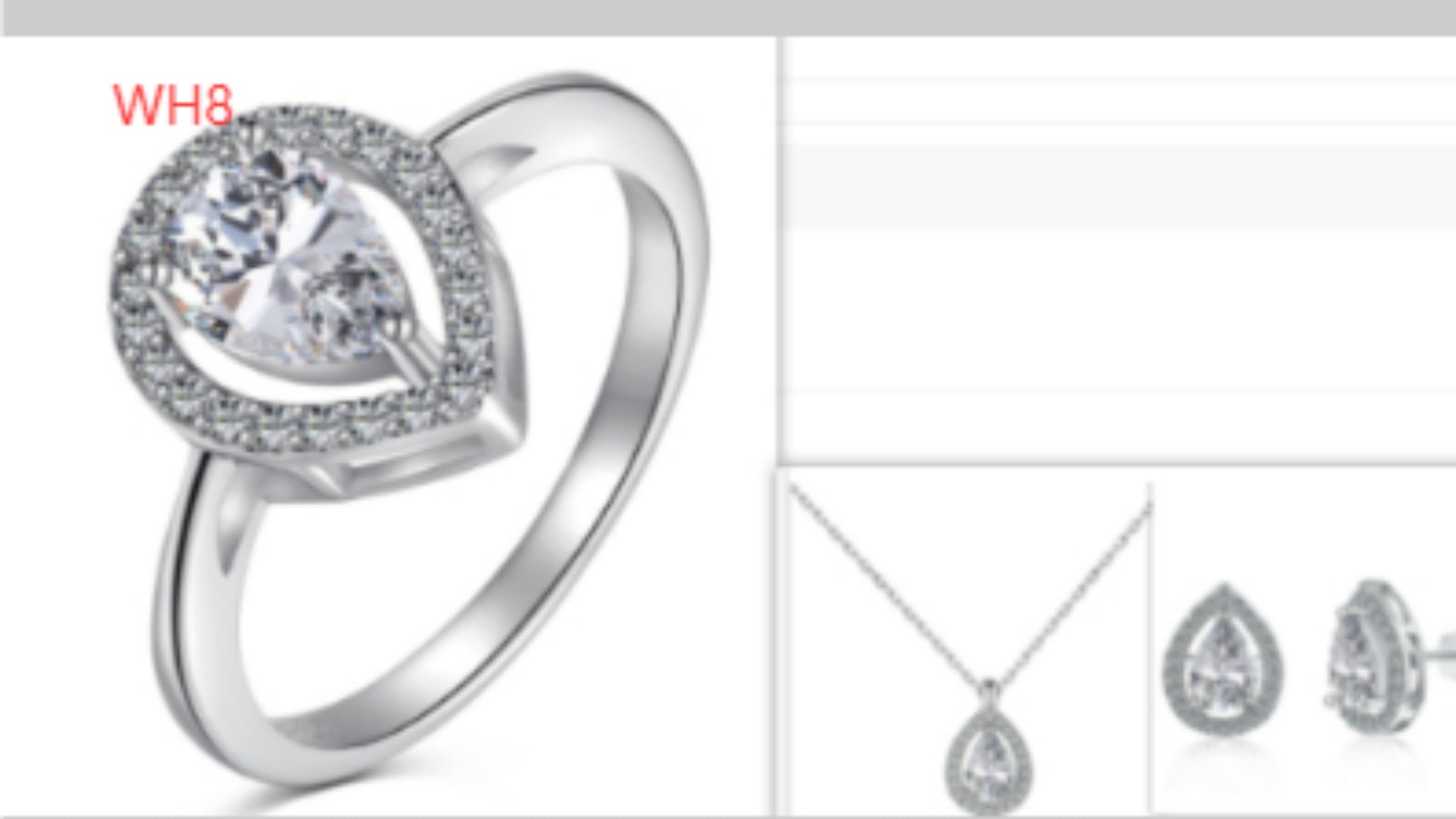 S925 Sterling Silver Jewelry Set for Women – Elegant Necklace & Earrings Gift Set