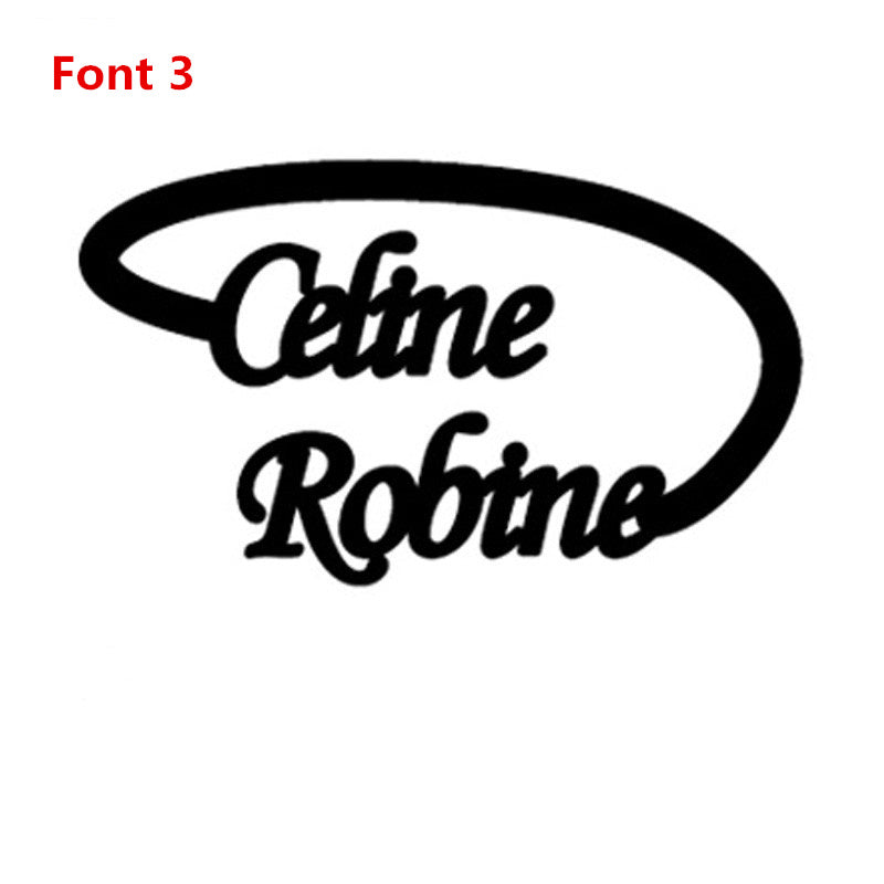 Custom Double Name Ring – Personalized Adjustable Women’s Fashion Jewellery