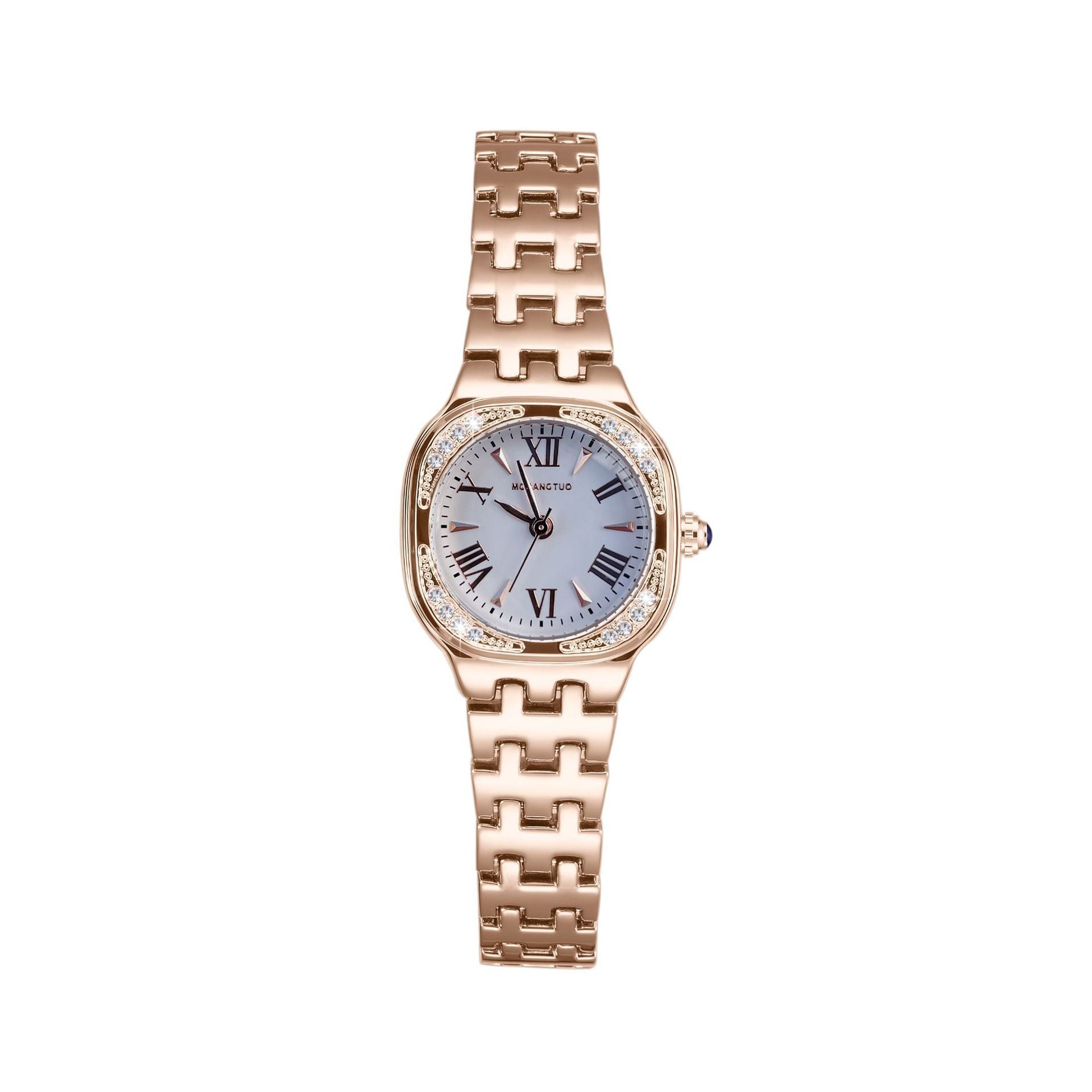 Fashion New Women’s Square 3D Dial Wrist Watch – Elegant Ladies Timepiece