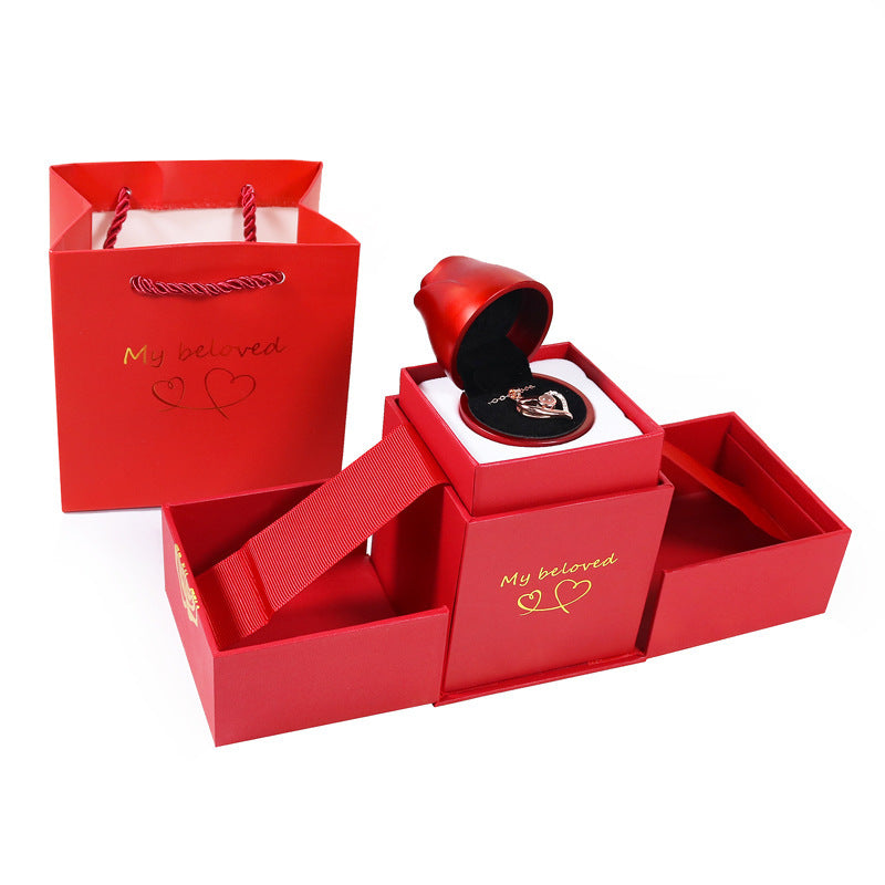 Detachable Four-Leaf Clover Necklace – Women’s Multi-Wear Zircon Chain