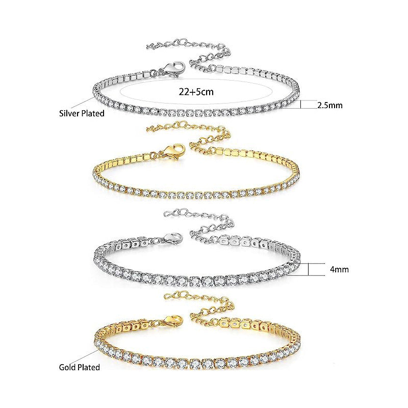 Shiny Loose Diamond Rhinestone Beach Anklet – Trendy Simple Fashion Anklet for Women