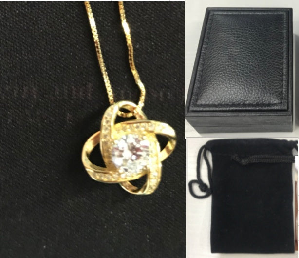 Relaxed Feel Moissanite Pendant Necklace – S925 Sterling Silver