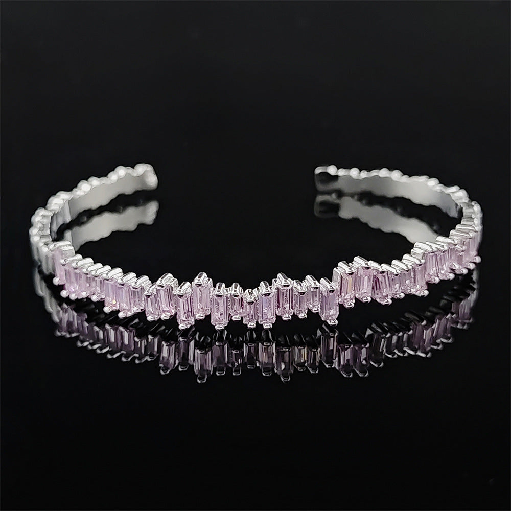 Zircon Women’s Simple & Stylish Personality Bracelet – Elegant Everyday Jewellery
