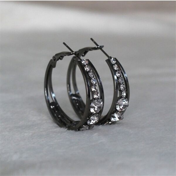 European & American Mosaic Drill Earrings – Women’s Fashion Jewellery